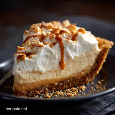 Old Fashioned Peanut Butter Pie: The Best No-Bake, Creamy Cloud Recipe Recipe Card