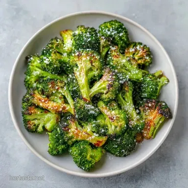 Olive Oil Roasted Broccoli with Lemon