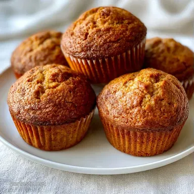 Banana Muffins in 30 Minutes Recipe Card