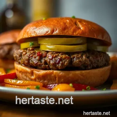 Easy & Juicy Burgers in the Oven: My Family's Favorite Recipe! Recipe Card