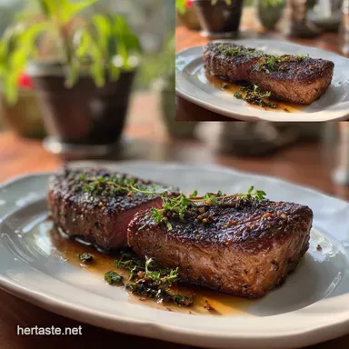 How to Cook Steak in Oven: Reverse Sear Method Recipe Card