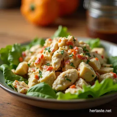 The Quick Creamy Classic Pantry Chicken Salad Recipe Recipe Card
