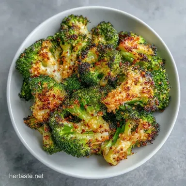 Crispy Parmesan Broccoli in 25 Minutes Recipe Card