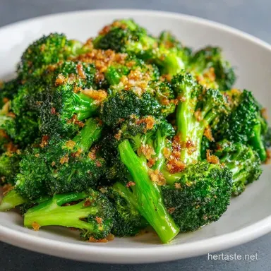 Parmesan Broccoli in 25 Minutes Recipe Card