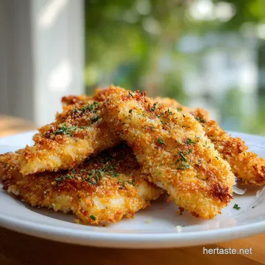 Parmesan Crusted Chicken with Mayo Crust in 35 Minutes Recipe Card