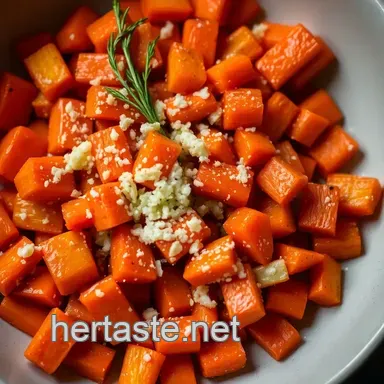 Easy Parmesan Garlic Carrots: My Go-To Savory Veggie Side Dish Recipe Card