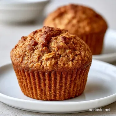 Peanut Butter Banana Muffins in 25 Min