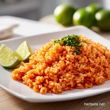Mexican Rice Recipe: Fluffy Arroz Rojo Made Easy Recipe Card