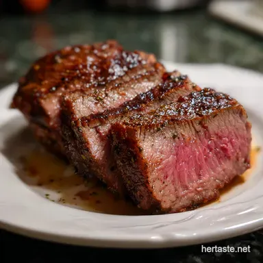 Oven Baked Tri Tip: Steakhouse Perfection in Your Oven Recipe Card