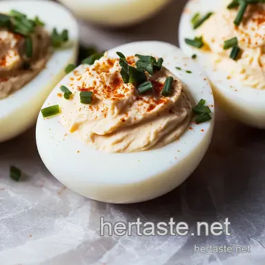 How to Make Deviled Eggs: Perfect Party Classic! Recipe Card