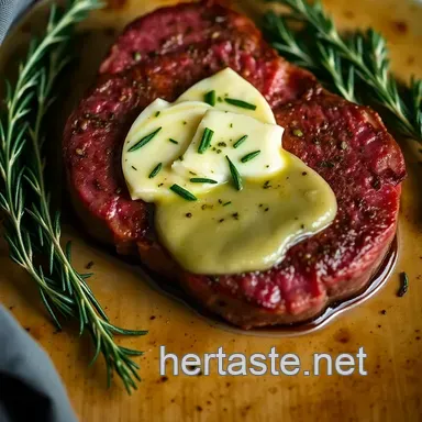 Juicy Baked Filet Mignon with Herb Butter: My Foolproof Recipe Recipe Card