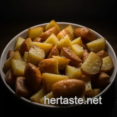 Perfectly Baked Potatoes – Fluffy Inside Crispy Outside presentation