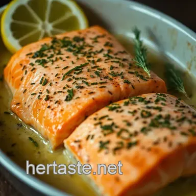 Perfectly Baked Salmon: Simple Flaky Delicious presentation