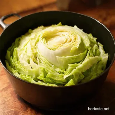 How to Boil Cabbage Simple Delicious No Stink Recipe Card