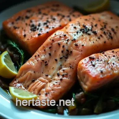 How Long to Cook Salmon: My Secret to Juicy Lemon Garlic Fillets Recipe Card