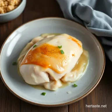 Perfectly Poached boiled chicken breast: Juicy & Ready in Minutes! Recipe Card