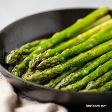 Perfectly Steamed Asparagus TenderCrisp in Minutes Recipe Card