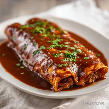 Pioneer Woman Enchiladas for 6 Servings Recipe Card