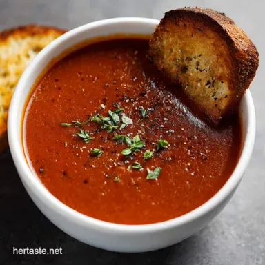 Pioneer Woman Tomato Soup Recipe: Creamy Recipe Card