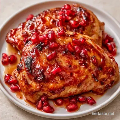 Pomegranate Chicken for 4 Servings