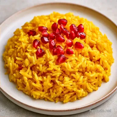 Pomegranate Pilaf for 6 Servings