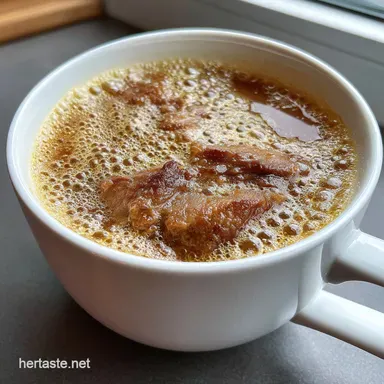 Meat Stock: The Mother Sauce for Rich Gravies Soups Recipe Card