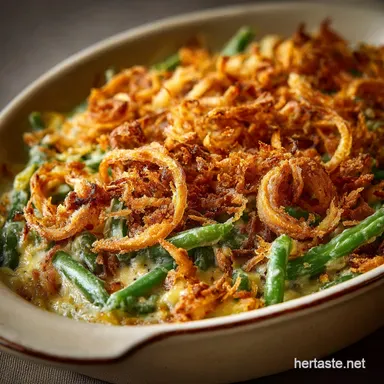 Green Bean Casserole: The Ultimate Recipe, Made From Scratch Recipe Card