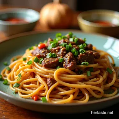 Quick Beef Lo Mein Dinners Ready in 30 Recipe Card