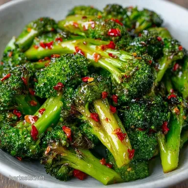 Quick Broccoli Dinner Side in 15 Minutes Recipe Card