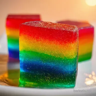 Rainbow Finger Jello Recipe Jiggly Fun for Everyone Recipe Card