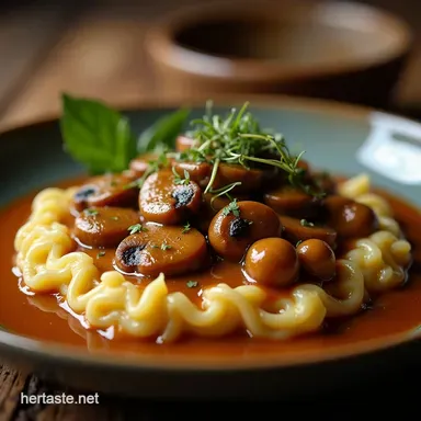 Rich Mushroom Gravy from Scratch The Ultimate Umami Bomb Recipe Card