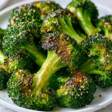 Roasted Broccoli with Bagel Spice: 25m Recipe Card