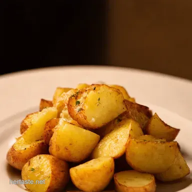 Roasted Garlic Butter Parmesan Potatoes My Crispy Secret Recipe Card