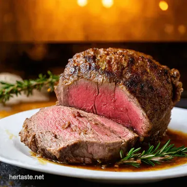 Rosemary Garlic Roast of Lamb Recipes Best Sunday Dinner Recipe Card