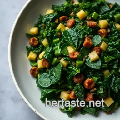 My Savory Greens Medley: The Best Substitute for Escarole Recipe Card