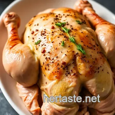 Savory Roasted Chicken Inspired by Wegmans presentation