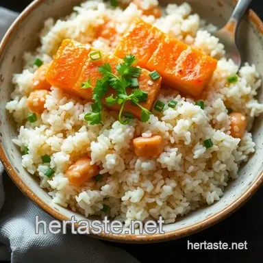 Easy Savory Salmon Rice Bowl: My Zesty Ginger Soy Recipe Recipe Card