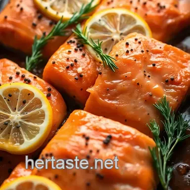 Savory Salmon: The Perfect Bake at 400°F presentation