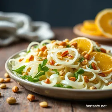 Fennel Salad Recipe: My Zesty Orange & Pistachio Delight Recipe Card