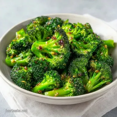 25-Minute Sheet Pan Broccoli Recipe Card