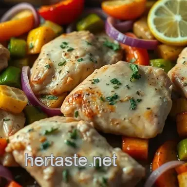 Sheet Pan Lemon Herb Chicken &amp Veggies - Easy Weeknight Dinners!