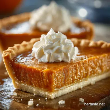 Pumpkin Pie Recipe: Flawless Silky Filling and All-Butter Crust Recipe Card