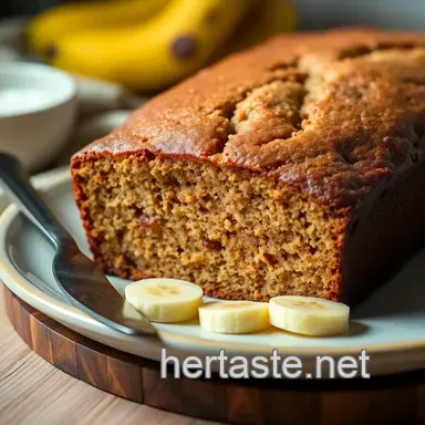 Easy and Moist Banana Bread Recipe: A Family Favorite Recipe Card