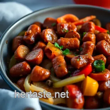 Easy & Juicy Sausage and Peppers Recipe: My Family's Favourite Recipe Card