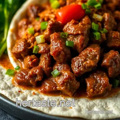 Sizzling Steak Burrito Recipe: A Flavor-Packed Family Favorite! Recipe Card