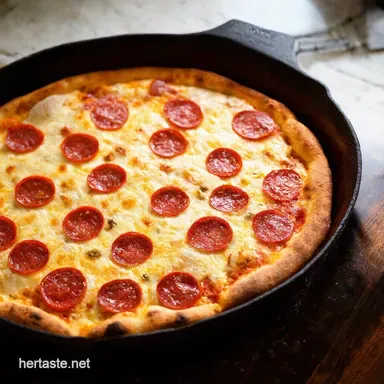 No Oven Pizza Skillet Sizzler to the Rescue My Easy Recipe Recipe Card