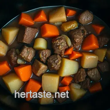 Hearty Slow-Cooked Beef and Vegetable Stew: My Favorite Crockpot Recipe