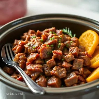 Corned Beef Crock Pot Magic: Pint-Friendly Feast! Recipe Card