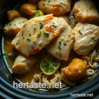 Effortless & Flavorful Frozen Chicken Breast Slow Cooker Recipe Recipe Card