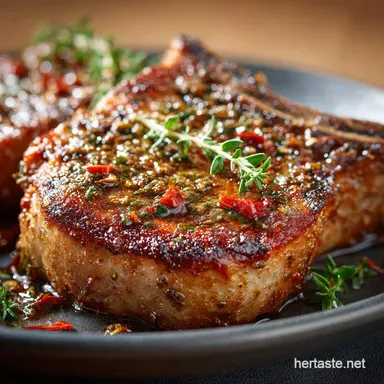 Pork Chop Seasoning: The Great British Chop Rub Recipe Recipe Card